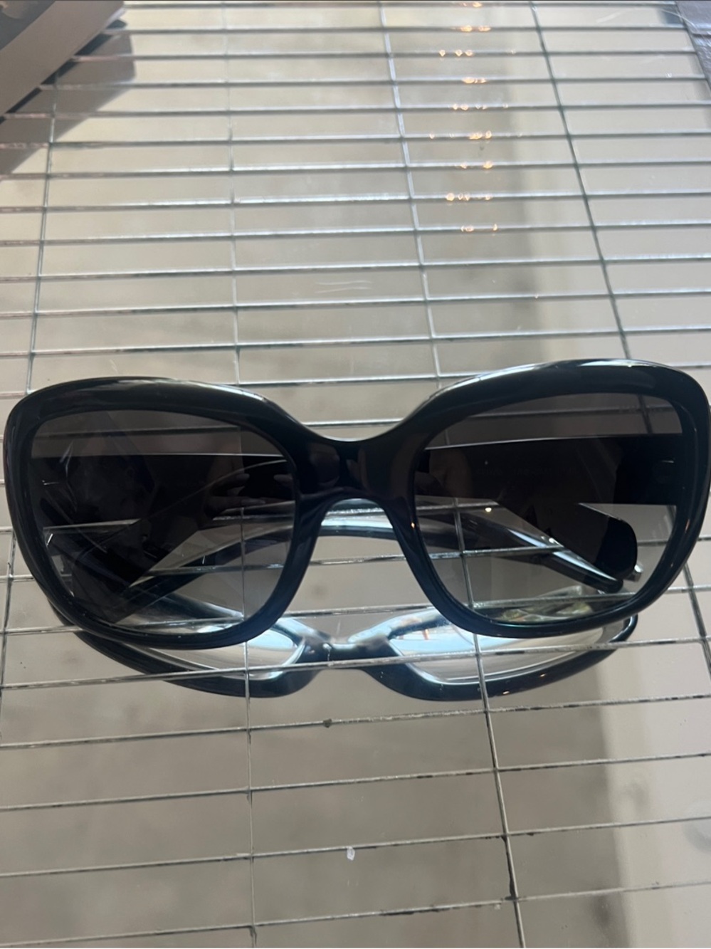 Prada Black Oversized Women's Sunglasses
